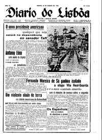 Sábado, 23 de Agosto de 1952 (2ª edição)