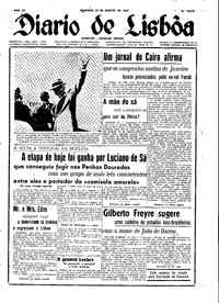 Domingo, 24 de Agosto de 1952 (2ª edição)