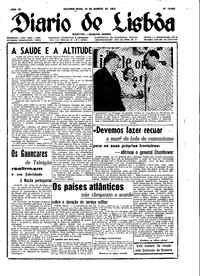 Segunda, 25 de Agosto de 1952 (1ª edição)