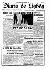 Quarta, 27 de Agosto de 1952 (1ª edição)