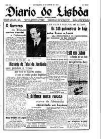 Quinta, 28 de Agosto de 1952 (1ª edição)