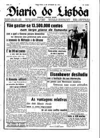 Terça,  2 de Setembro de 1952 (2ª edição)