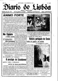 Quinta, 11 de Setembro de 1952 (2ª edição)