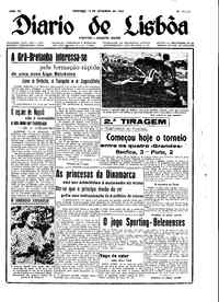 Domingo, 14 de Setembro de 1952 (2ª edição)