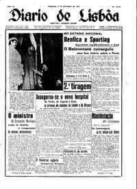 Domingo, 21 de Setembro de 1952 (2ª edição)