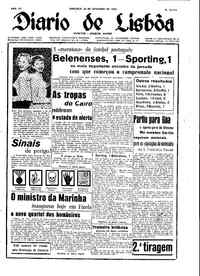 Domingo, 28 de Setembro de 1952 (2ª edição)