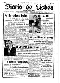 Terça, 30 de Setembro de 1952