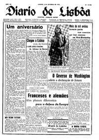 Sábado,  4 de Outubro de 1952