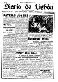 Quinta,  9 de Outubro de 1952