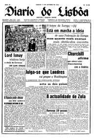 Sábado, 11 de Outubro de 1952