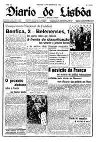 Domingo, 12 de Outubro de 1952