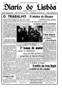 Quarta, 15 de Outubro de 1952