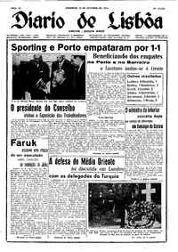 Domingo, 19 de Outubro de 1952