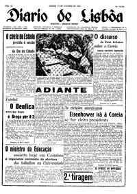 Sábado, 25 de Outubro de 1952 (2ª edição)