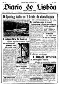 Domingo, 26 de Outubro de 1952