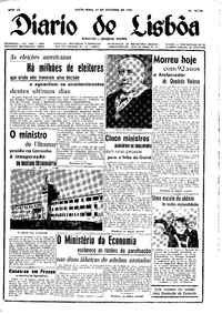 Sexta, 31 de Outubro de 1952