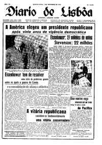 Quarta,  5 de Novembro de 1952