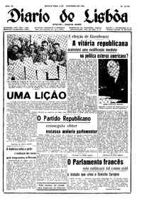 Quinta,  6 de Novembro de 1952