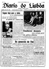 Sábado,  8 de Novembro de 1952 (1ª edição)