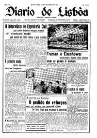 Quarta, 19 de Novembro de 1952