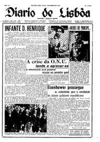 Segunda, 24 de Novembro de 1952