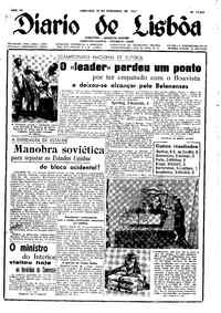 Domingo, 28 de Dezembro de 1952 (1ª edição)