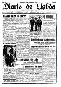 Quarta, 18 de Fevereiro de 1953