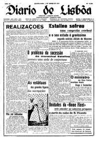 Quarta,  4 de Março de 1953