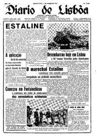 Quinta,  5 de Março de 1953