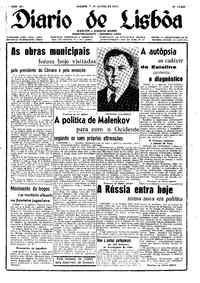 Sábado,  7 de Março de 1953