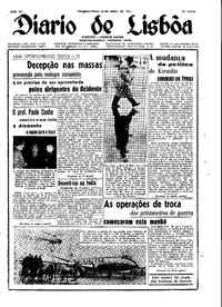 Segunda, 20 de Abril de 1953