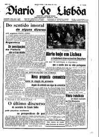 Quinta,  7 de Maio de 1953