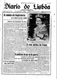 Quarta,  3 de Junho de 1953 (1ª edição)