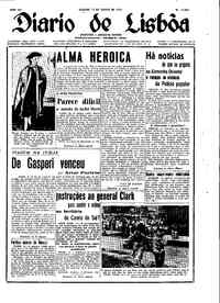 Sábado, 13 de Junho de 1953