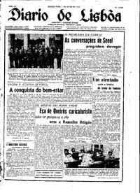 Quarta,  1 de Julho de 1953