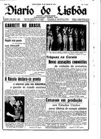 Quinta, 30 de Julho de 1953