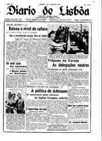 Sábado,  1 de Agosto de 1953