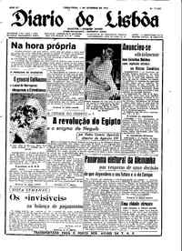 Terça,  1 de Setembro de 1953