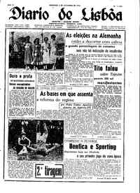 Domingo,  6 de Setembro de 1953 (2ª edição)