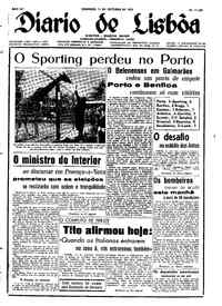 Domingo, 11 de Outubro de 1953 (1ª edição)