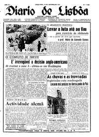 Terça, 13 de Outubro de 1953 (1ª edição)