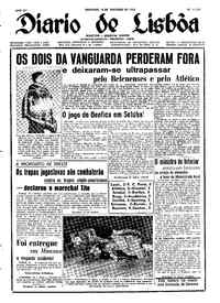 Domingo, 18 de Outubro de 1953 (2ª edição)