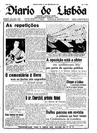 Quarta, 21 de Outubro de 1953 (1ª edição)