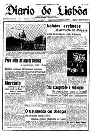 Sábado, 14 de Novembro de 1953