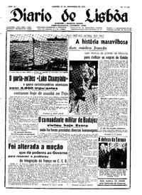 Sábado, 21 de Novembro de 1953