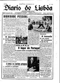 Segunda, 15 de Março de 1954 (1ª edição)