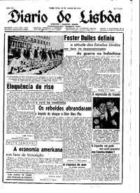 Terça, 30 de Março de 1954