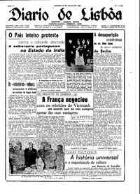 Sábado, 24 de Julho de 1954