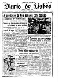 Sábado, 14 de Agosto de 1954 (1ª edição)