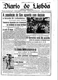 Sábado, 14 de Agosto de 1954 (2ª edição)